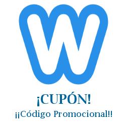 Logo de la tienda Weebly con cupones de descuento