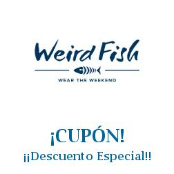 Logo de la tienda Weird Fish con cupones de descuento