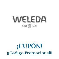 Logo de la tienda Weleda con cupones de descuento