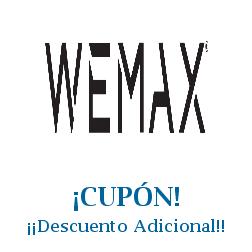 Logo de la tienda Wemax con cupones de descuento