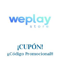 Logo de la tienda Weplay con cupones de descuento