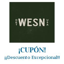 Logo de la tienda WESN con cupones de descuento
