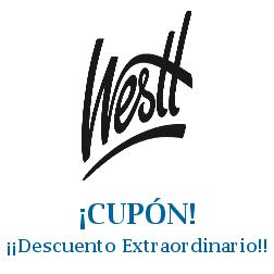 Logo de la tienda Westt con cupones de descuento