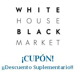 Logo de la tienda White House Black Market con cupones de descuento