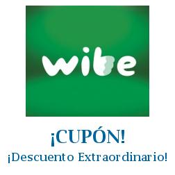 Logo de la tienda Wibe con cupones de descuento