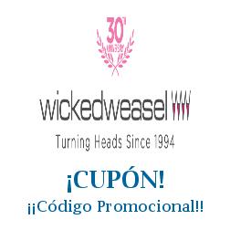 Logo de la tienda Wicked Weasel con cupones de descuento