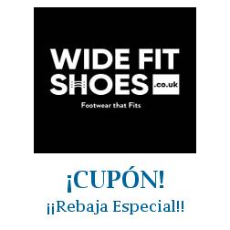 Logo de la tienda Wide Fit Shoes con cupones de descuento