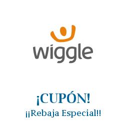 Logo de la tienda Wiggle con cupones de descuento