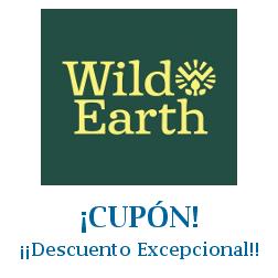 Logo de la tienda Wild Earth con cupones de descuento