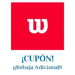 Logo de la tienda Wilson con cupones de descuento