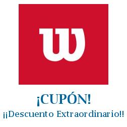 Logo de la tienda Wilson con cupones de descuento