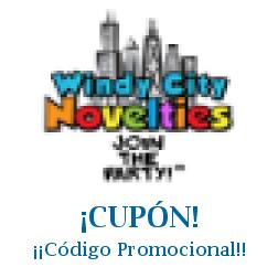 Logo de la tienda Windy City Novelties con cupones de descuento