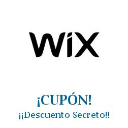 Logo de la tienda Wix con cupones de descuento