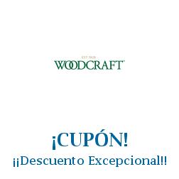 Logo de la tienda Woodcraft con cupones de descuento