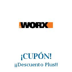 Logo de la tienda Worx con cupones de descuento