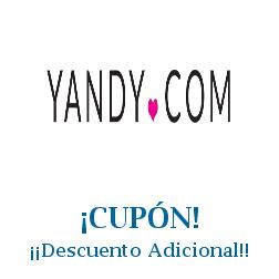 Logo de la tienda Yandy con cupones de descuento