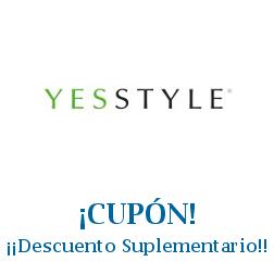 Logo de la tienda YesStyle con cupones de descuento