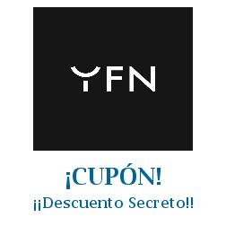 Logo de la tienda YFN con cupones de descuento