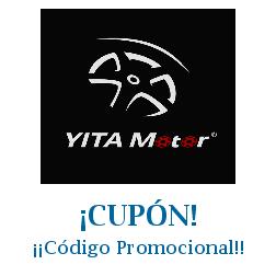 Logo de la tienda YitaMotor con cupones de descuento