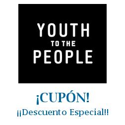 Logo de la tienda Youth To The People con cupones de descuento