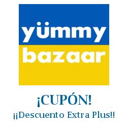 Logo de la tienda Yummy Bazaar con cupones de descuento