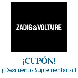 Logo de la tienda Zadig and Voltaire con cupones de descuento