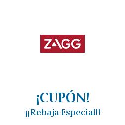 Logo de la tienda Zagg con cupones de descuento