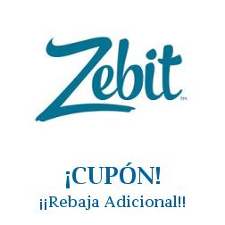 Logo de la tienda Zebit con cupones de descuento