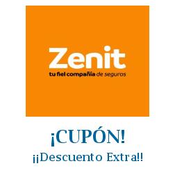 Logo de la tienda Zenit Seguros con cupones de descuento