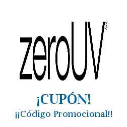 Logo de la tienda zeroUV con cupones de descuento