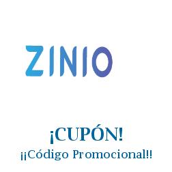 Logo de la tienda Zinio Digital Magazines con cupones de descuento