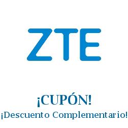 Logo de la tienda ZTE con cupones de descuento