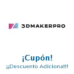 Logo de la tienda 3DMakerpro con cupones de descuento