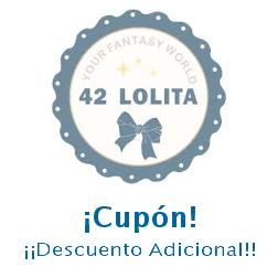 Logo de la tienda 42Lolita con cupones de descuento