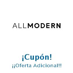 Logo de la tienda AllModern con cupones de descuento