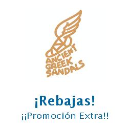 Logo de la tienda Ancient Greek Sandals con cupones de descuento