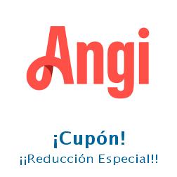 Logo de la tienda Angi con cupones de descuento