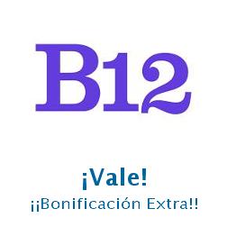 Logo de la tienda B12 con cupones de descuento