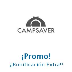 Logo de la tienda CampSaver con cupones de descuento