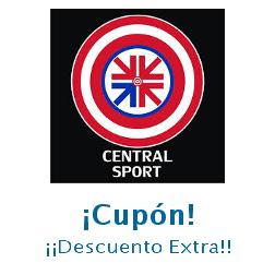 Logo de la tienda Central sport con cupones de descuento