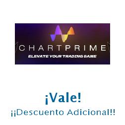 Logo de la tienda ChartPrime con cupones de descuento