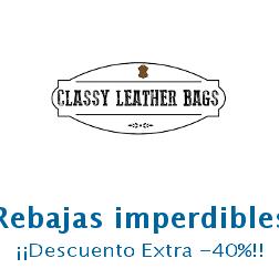 Logo Classy Leather Bags