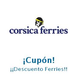 Logo de la tienda Corsica Ferries con cupones de descuento