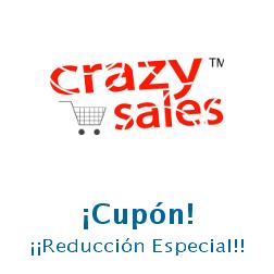 Logo de la tienda Crazy Sales con cupones de descuento