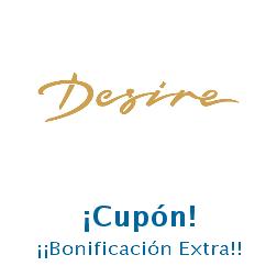 Logo de la tienda Desire Experience con cupones de descuento