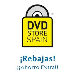 Logo de la tienda DVD Store con cupones de descuento