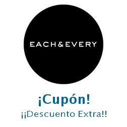 Descubra descuentos en la tienda Each and Every Logo de la tienda Each and Every con cupones de descuento
