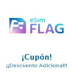 Logo de la tienda eSIM FLAG con cupones de descuento