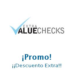 Logo de la tienda Extra Value Checks con cupones de descuento