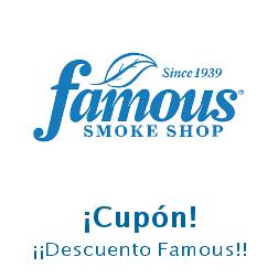 Logo de la tienda Famous Smoke con cupones de descuento